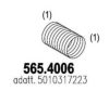 RENAULT 5010317223 Flex Hose, exhaust system